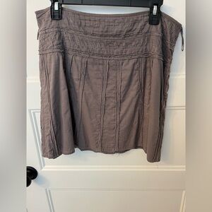 Prana Women's Mini Skirt in Taupe